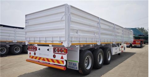 Triple Axle Grain Transport Trailer will be sent to Uganda