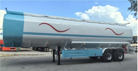 2 Axle 45000 L Petrol Tanker Trailer will export to Uganda