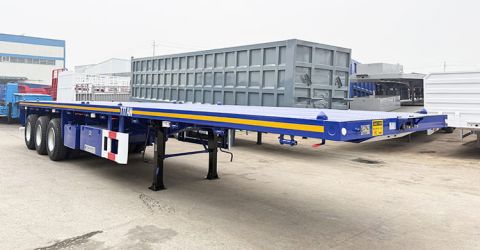 3 Axle Flatbed Trailer will be sent to Uganda