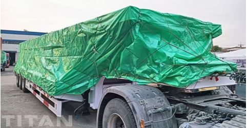 40 Feet Low Bed Trailer Truck Will Ship to Uganda