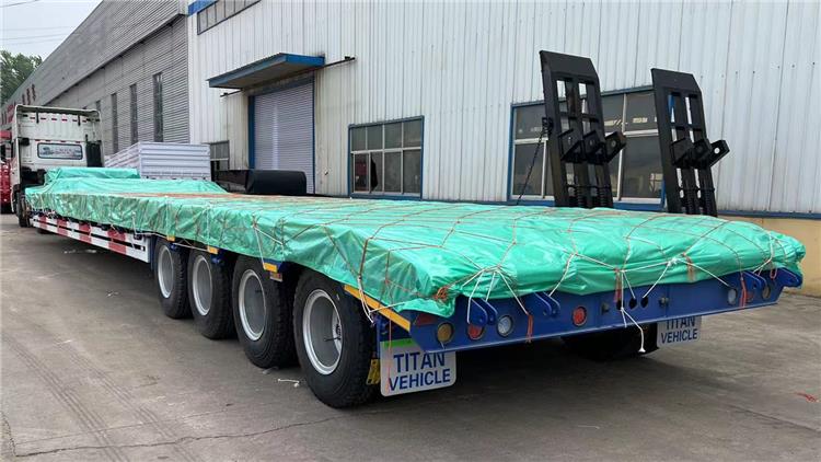 4 Line 8 Axle Low Bed Trailer for Sale In Uganda
