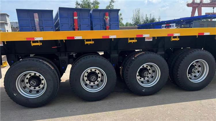 4 Axle 45ft Flatbed Trailer for Sale In Uganda KAMPALA