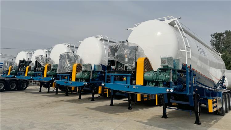 35CBM Bulk Cement Tanker Trailer for Sale In Barbados