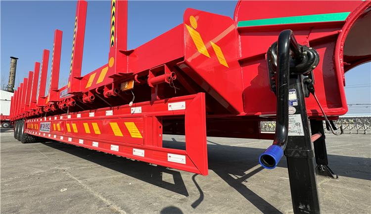 Tri Axle 80 Ton Log Trailer for Sale Near Me In Uganda