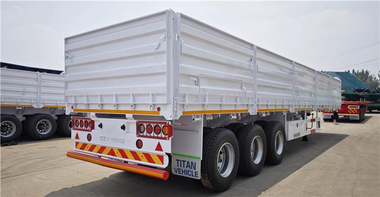 Triple Axle Grain Transport Trailer for Sale In Uganda