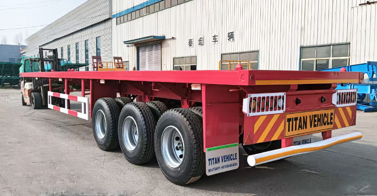 40 Ft Flatbed Trailer for Sale in Uganda