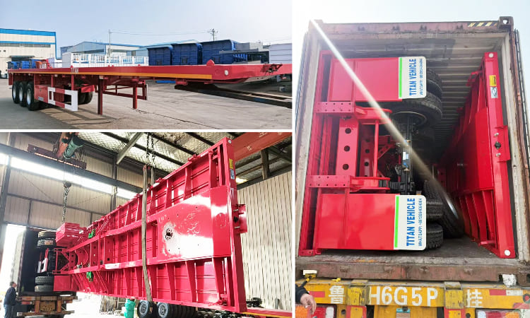 40 Ft Flatbed Trailer for Sale in Uganda