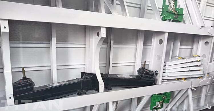 Side Wall Bulk Cargo Semi Trailer for Sale in Uganda
