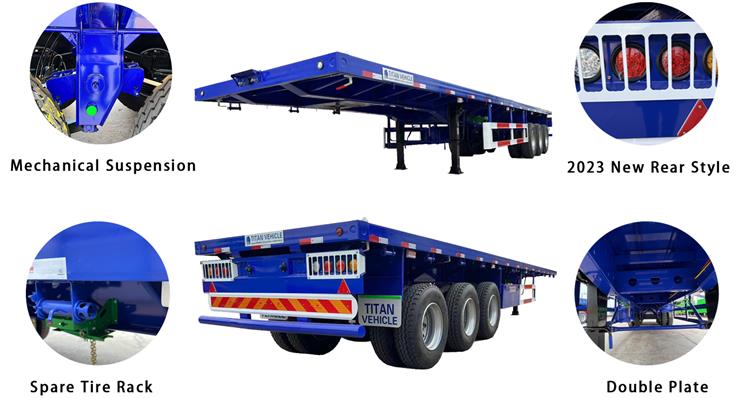 Best Flatbed Semi Trailer for Business - Newest Flatbed Trailer Price In Uganda