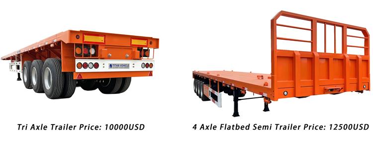 Best Flatbed Semi Trailer for Business - Newest Flatbed Trailer Price In Uganda