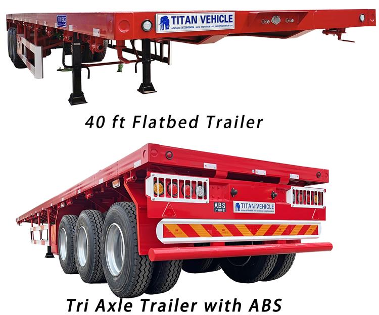 Best Flatbed Semi Trailer for Business - Newest Flatbed Trailer Price In Uganda