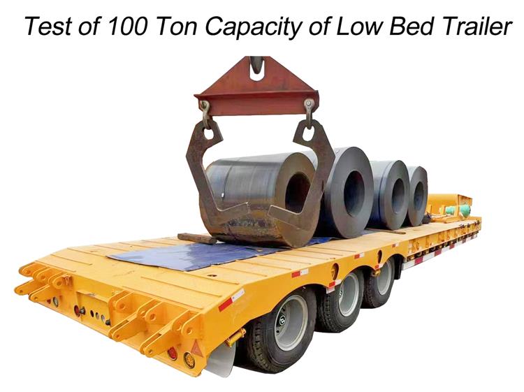 What is the Capacity of Semi Low Bed Trailer
