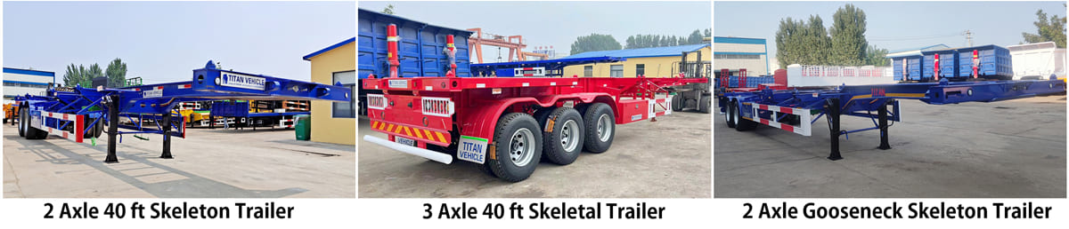40ft Skeleton Trailer Uganda: 10 Popular Applications