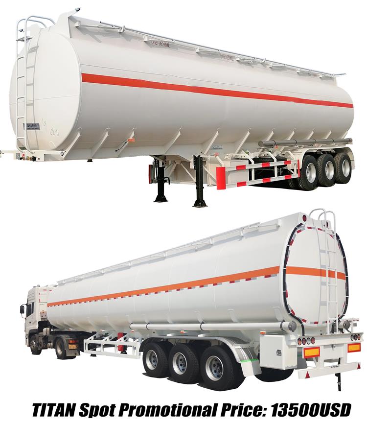 2023 Top 3 Oil Tanker Trailer for Sale In Uganda-TITAN/CIMC/BHACHU