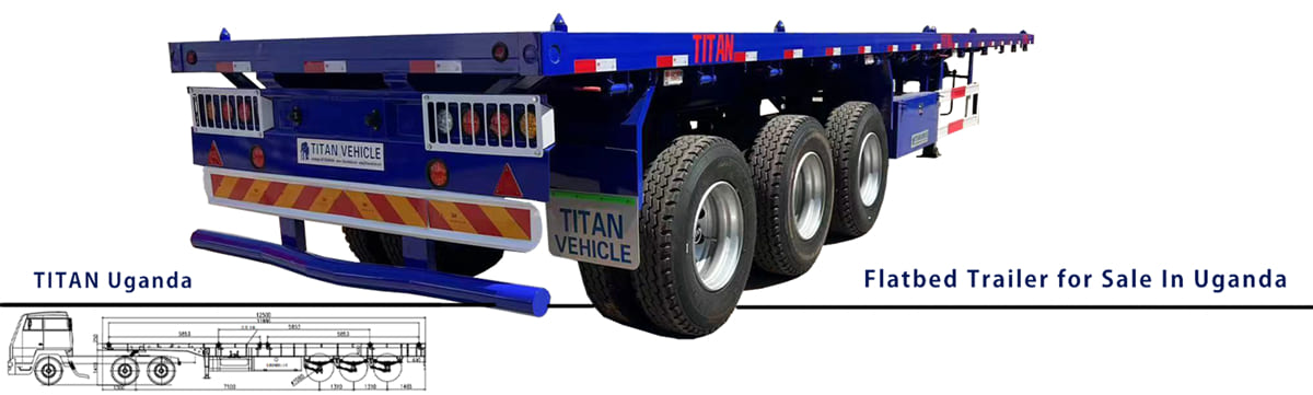 Flatbed Trailer Price in Uganda | Uganda Trailer