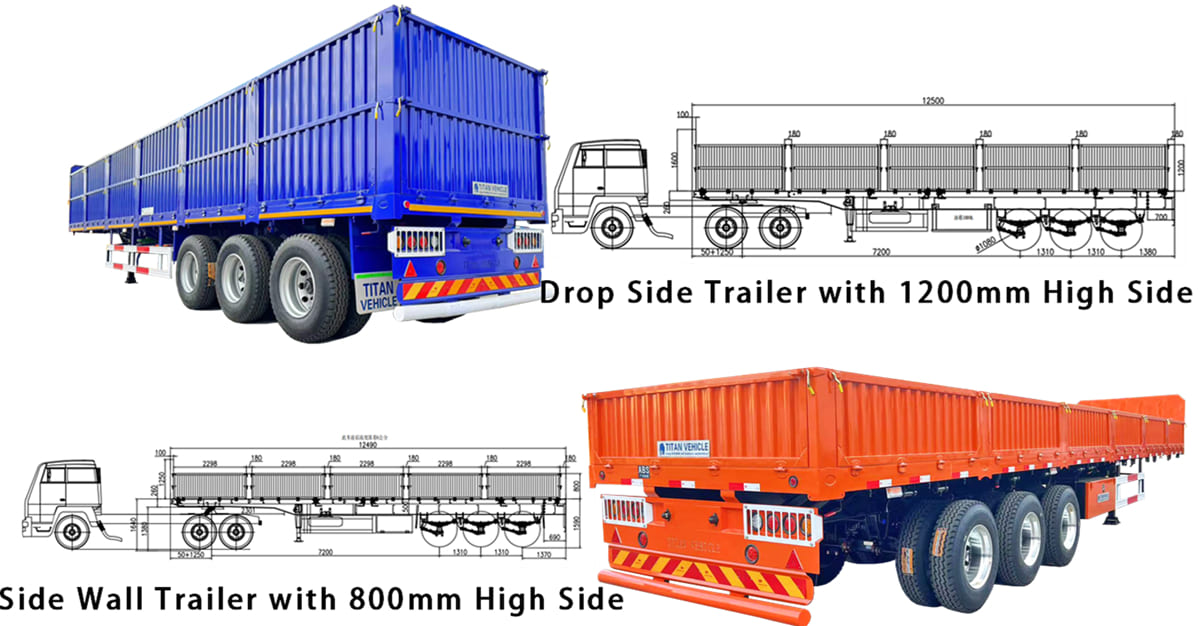 What is the Advantage of Side Wall Trailer Price in Uganda?