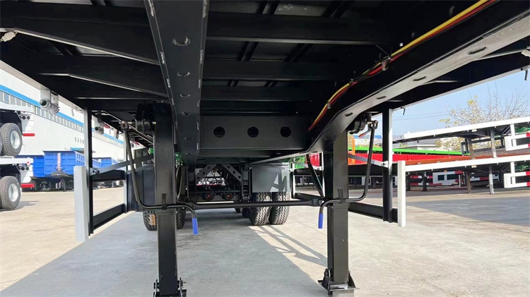 40 ft Flatbed Trailer for Sale in Uganda | 3 Axle Flatbed Trailer Prices Manufacturer