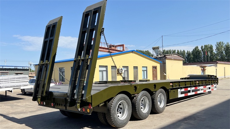 80 Ton Low Bed Truck Trailer for Sale Price In Uganda Kira