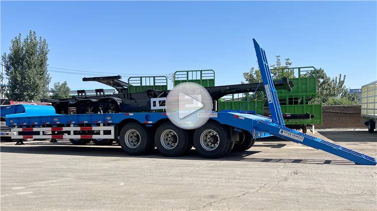 Lowbed Trailer for Sale In Lira, Uganda | 40 ft Semi Low Bed Trailer Price