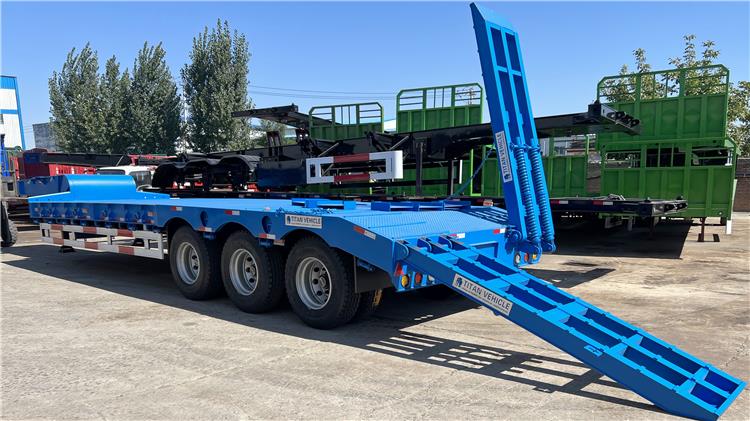 Lowbed Trailer for Sale In Lira, Uganda | 40 ft Semi Low Bed Trailer Price