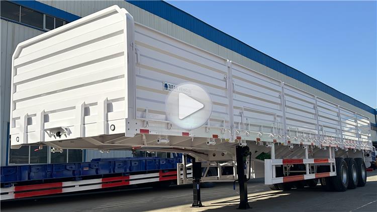60 Ton Side Wall Semi Trailer for Sale In Uganda Kampala