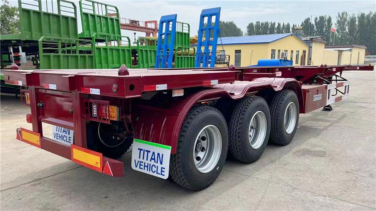 Container Skeletal Trailer for Sale In Uganda | 40 ft Skeleton Semi Trailer