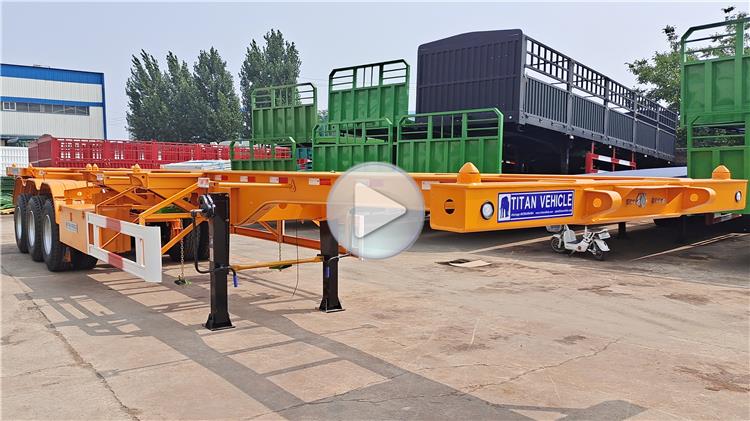 40 foot Container Chassis Price In Uganda | Container Semi Trailer