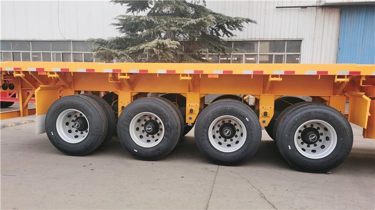 CIMC Flatbed Container Semi Trailer for Sale In Uganda, Kampala | CIMC Vehicle