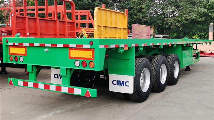 CIMC Trailers for Sale | 40 ft Flatbed Trailer for Sale In Uganda