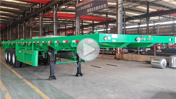 CIMC Trailers for Sale | 40 ft Flatbed Trailer for Sale In Uganda