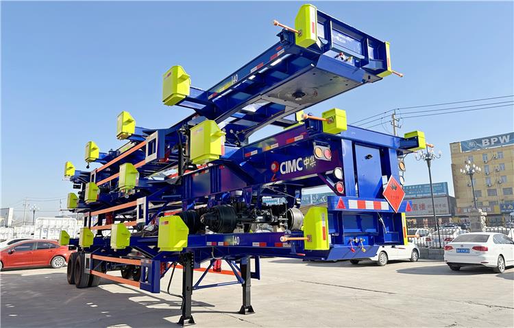 CIMC Intermodal Bomb Cart Trailer Manufacturer in Uganda