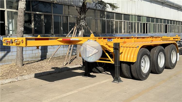 20 ft CIMC Container Chassis Trailer Price for Sale in Uganda