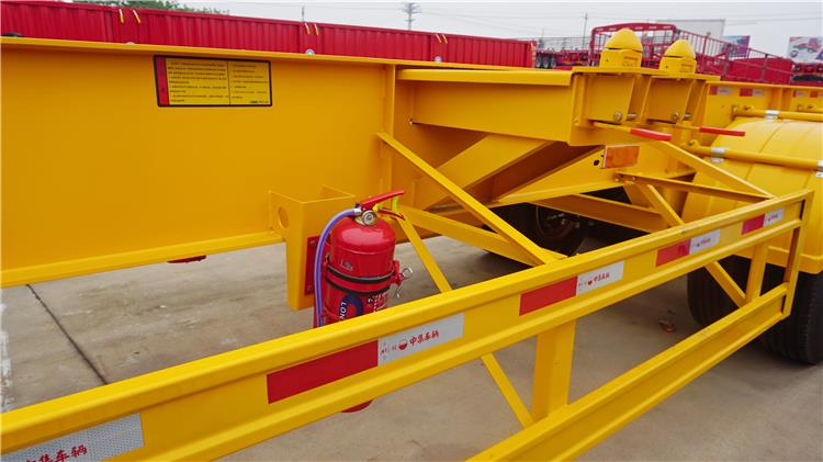 CIMC Semi Trailer | 40 ft Container Skeleton Trailer for Sale In Uganda