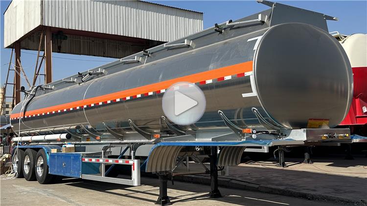 CIMC 50000 Liters Aluminum Tanker Trailer for Sale in Uganda, Kampala | CIMC Trailer for Sale