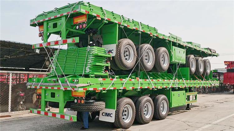 CIMC Trailer Triaxle with Board | Drop Side Trailer in Kampala, Uganda