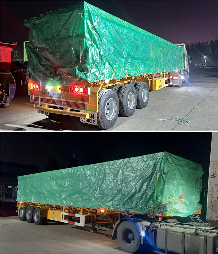Uganda Trailer 3 Axle 40 ft Flatbed Trailer for Sale Prices Manufacturer in Uganda