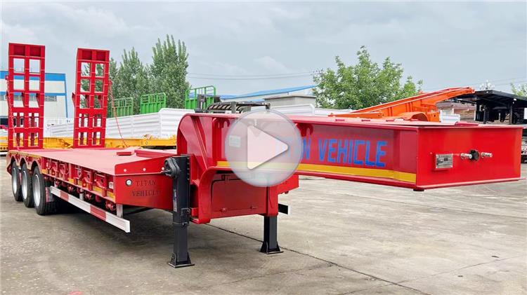 Lowbed Trailer for Sale in Uganda | Low Bed Semi Trailer Price in Kampala