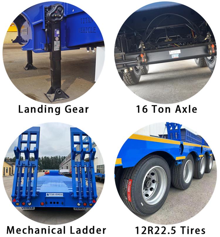 80 Ton Lowbed Truck Trailer Price in Uganda Kampala
