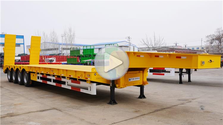4 Axle Low Loader Trailer for Sale in Uganda