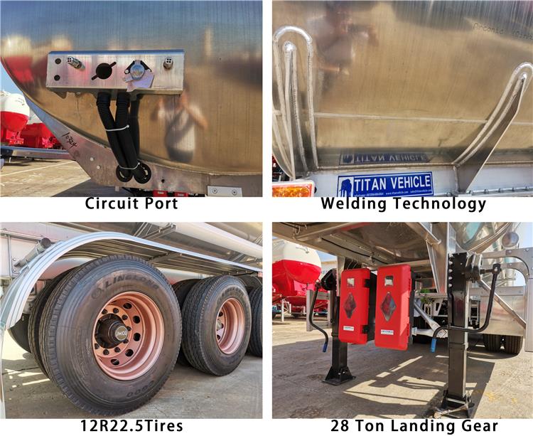 Aluminum Tanker Trailer for Sale In Uganda