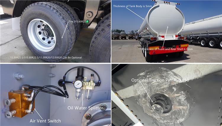 40000 Ltrs Fuel Tanker Trailer Price In Uganda