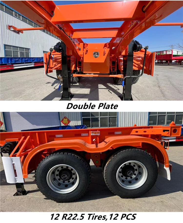 20 ft Container Trailer Price Truck for Sale In Uganda