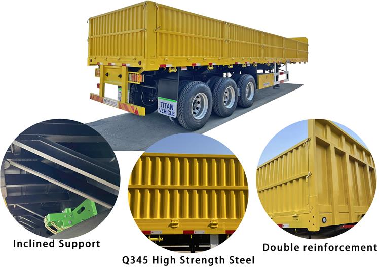 80 Ton Drop Side Trailer for Sale In Uganda