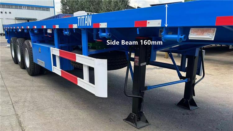 40 foot Flat Deck Trailer for Sale In Uganda