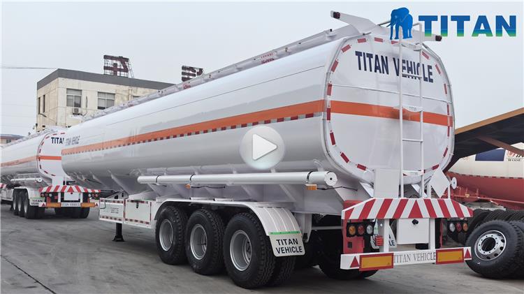 45000 Liters Oil Tanker Trailer for Sale In Uganda