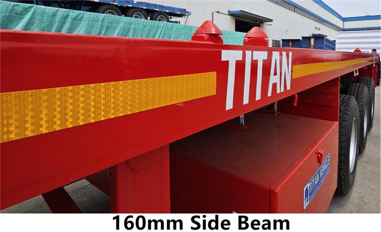 40 foot Flat Deck Trailer for Sale In Uganda