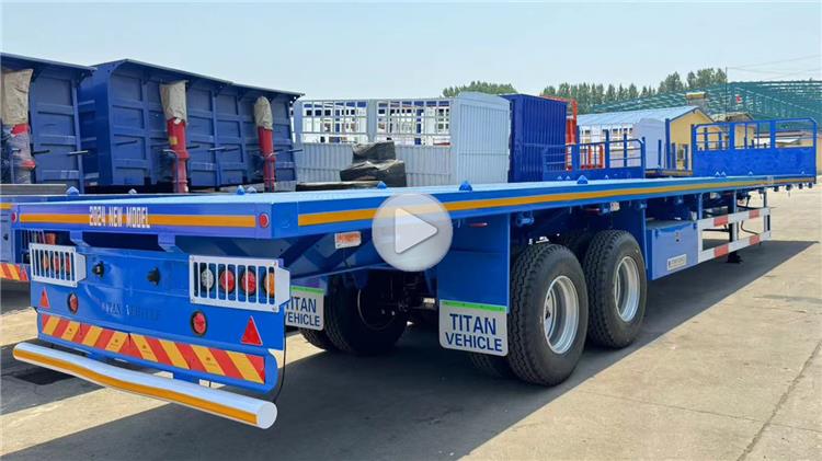2 Axle Flat Body Trailer for Sale In Uganda