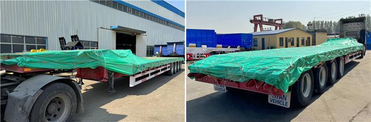 4 Axle Low Loader Truck Trailer for Sale In Uganda