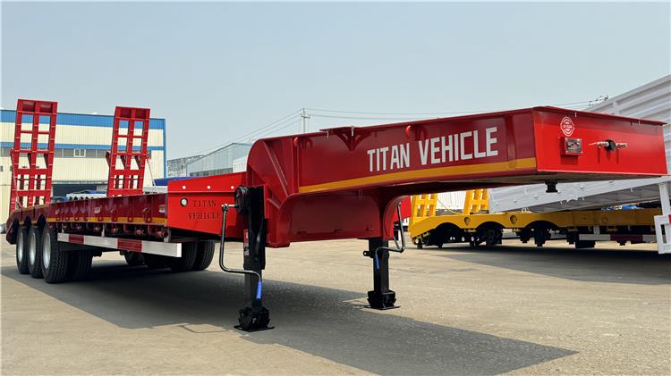 3 Axle Hydraulic Low Bed Trailer Manufacturer In Uganda