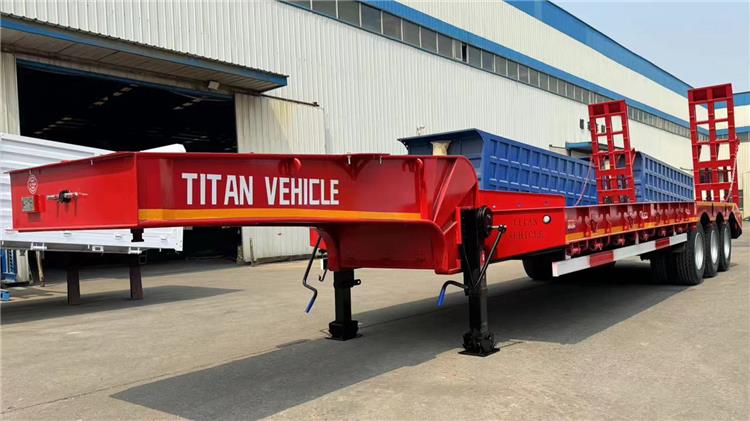 3 Axle Hydraulic Low Bed Trailer Manufacturer In Uganda